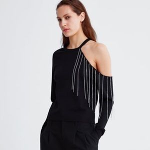 zara knit sweater